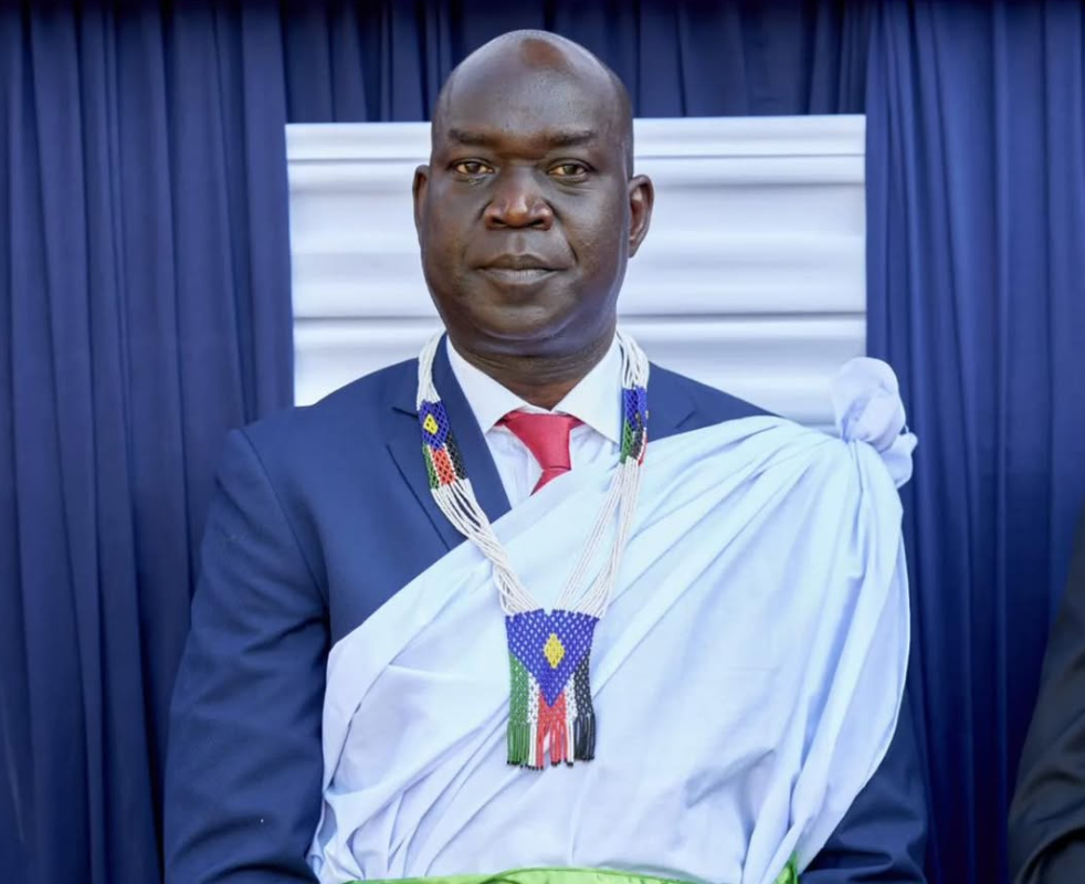 Portrait of Hon. Samuel Yanga Mikaya, Chairman of the Board